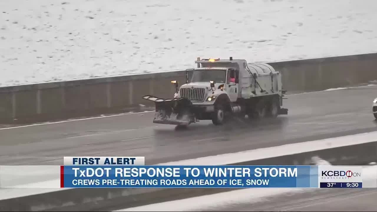 TxDOT preparing response to winter storm