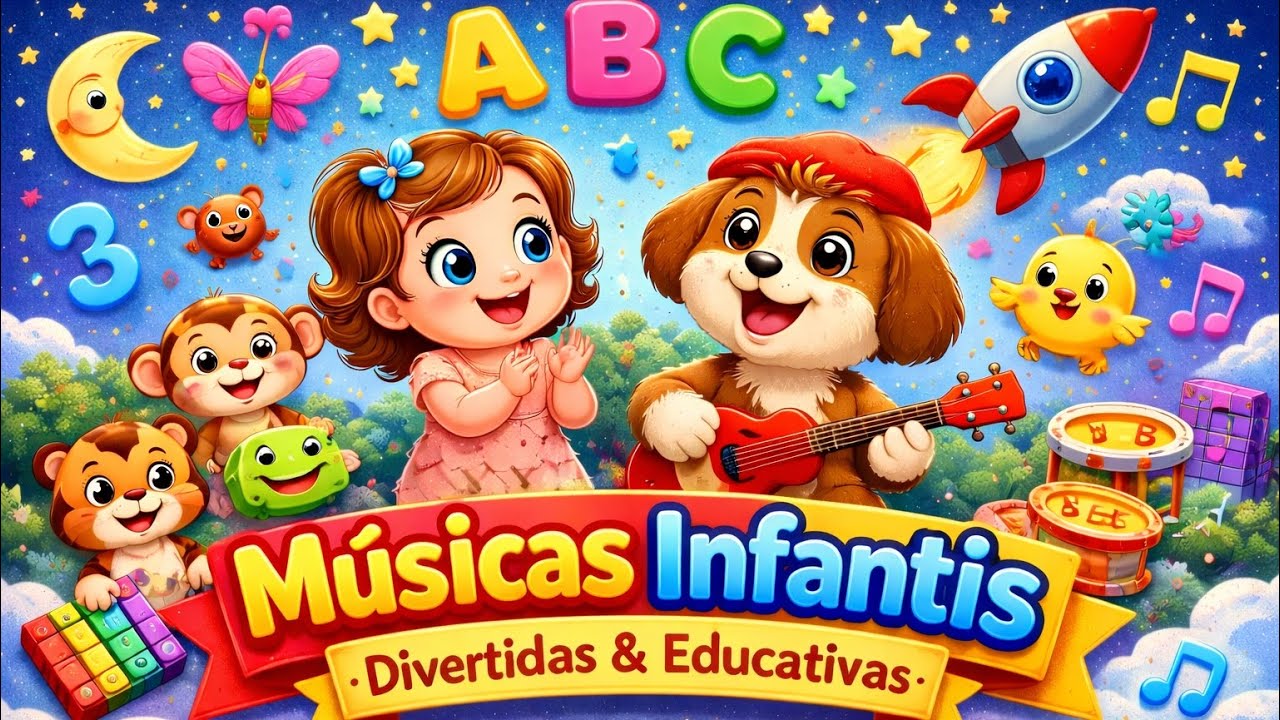 Mix para dançar e aprender | [clipe infantil] 