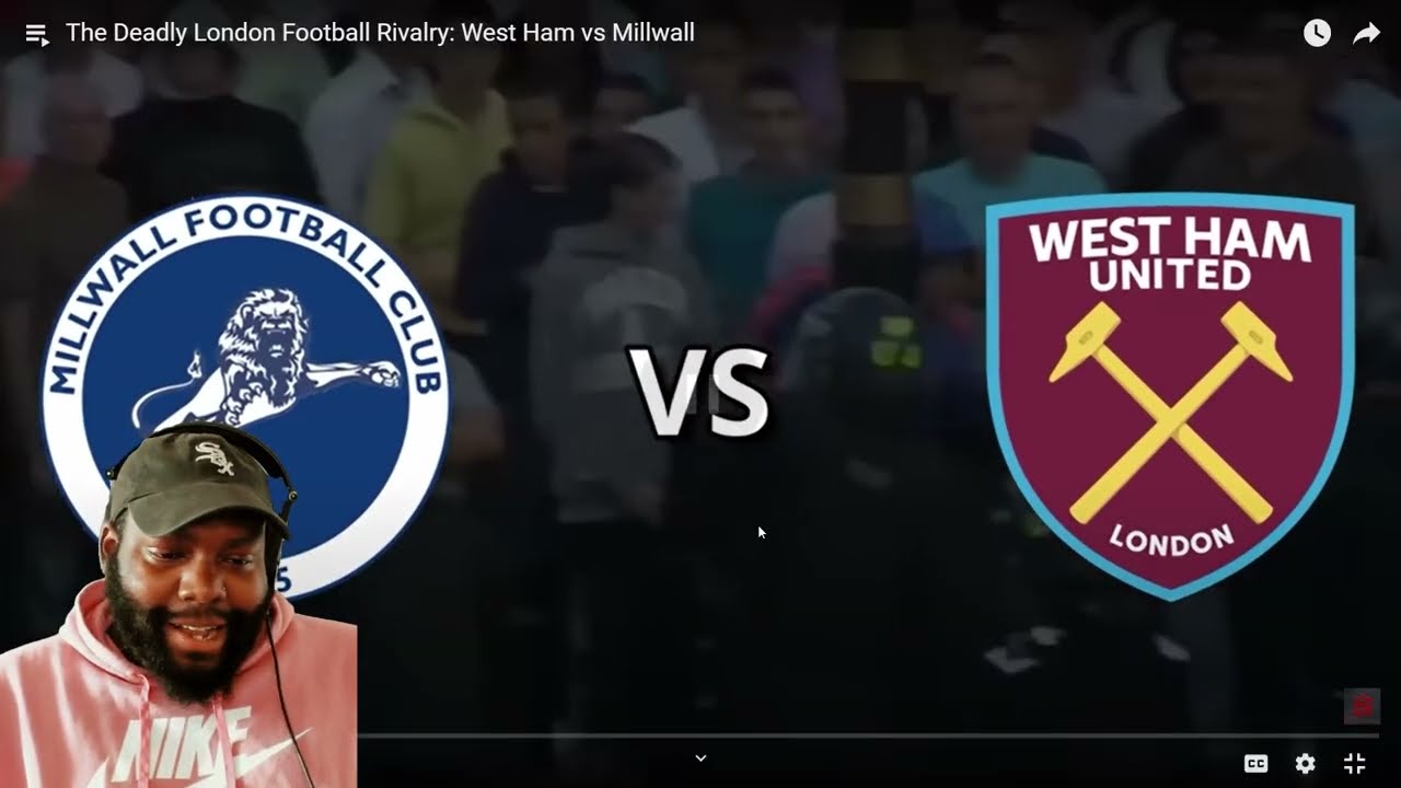 The Deadly London Football Rivalry: West Ham vs Millwall THEELITONE REACTION VIDEO