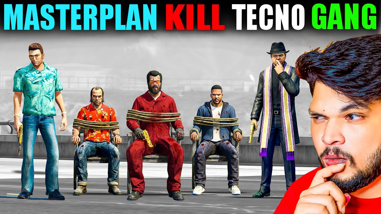 TOMMY VERCETTI JOINS THE BIG MAFIA TO KILL TECHNO GAMERZ GANG 😱🔥 | GTA 5