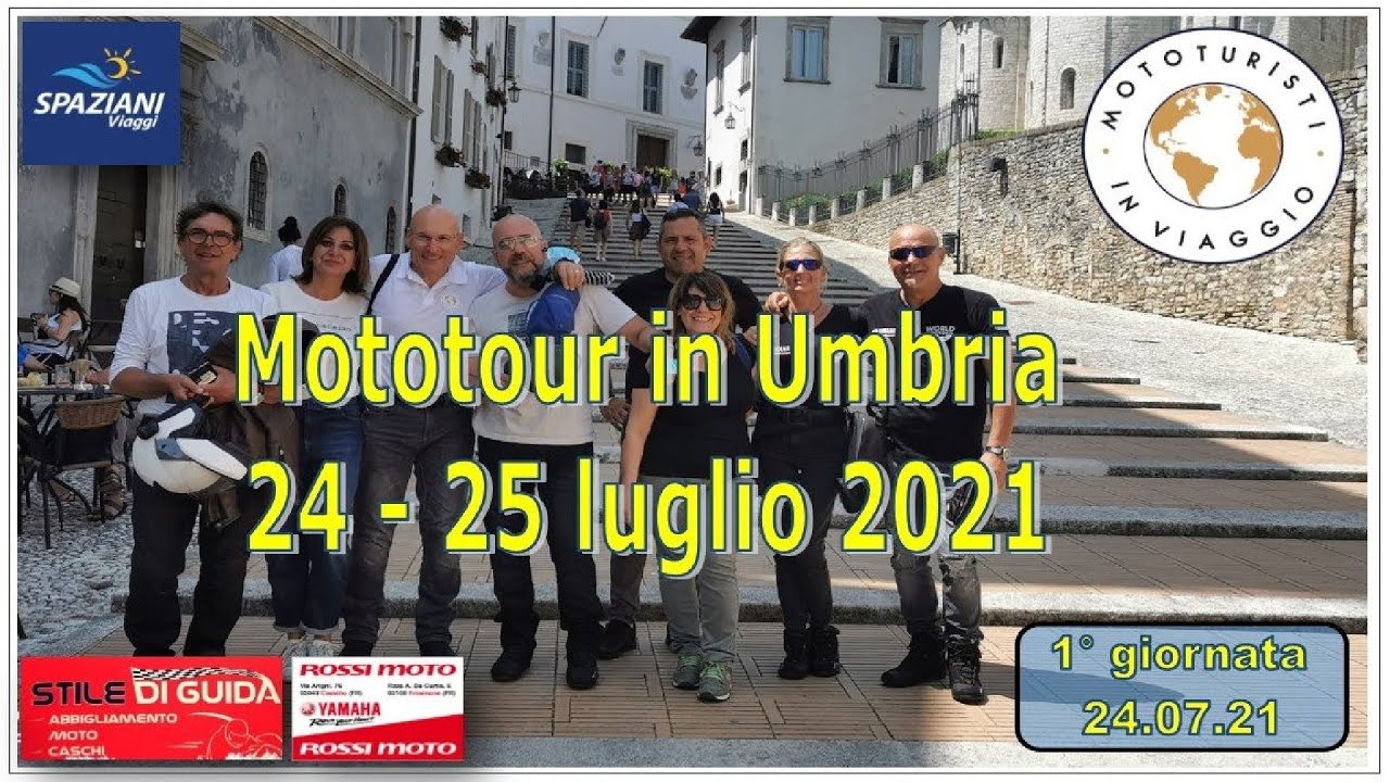 Moto Tour in Umbria 2021 – 1° Giornata – Spoleto, Bevagna, Spello, Foligno.