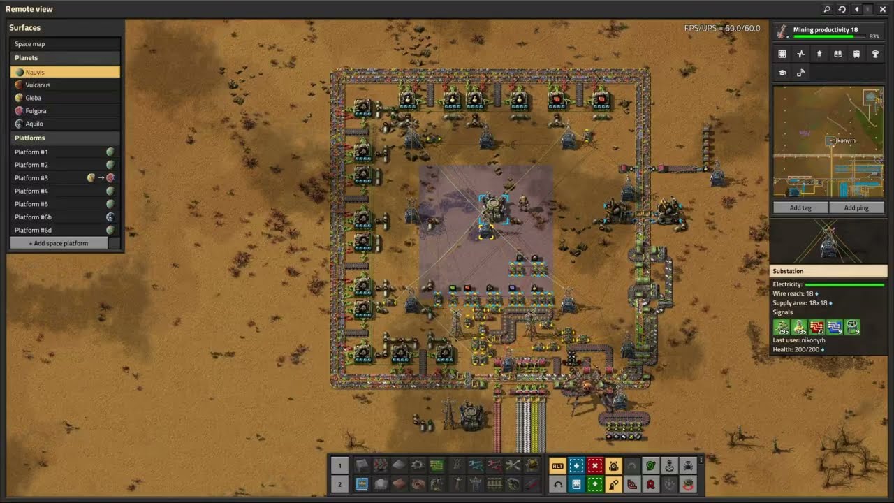 Factorio generic science cells with 2.0 selector combinators
