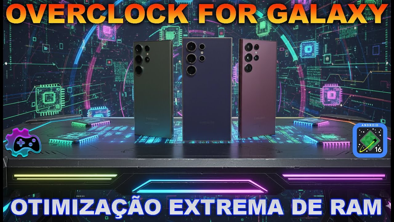 📊OVERCLOCK EXTREMO DE MEMÓRIA RAM🔋(Z-Ram & Ram Plus C/ Skia Vulkan) EXCLUSIVO P/ GALAXY ONE UI 8