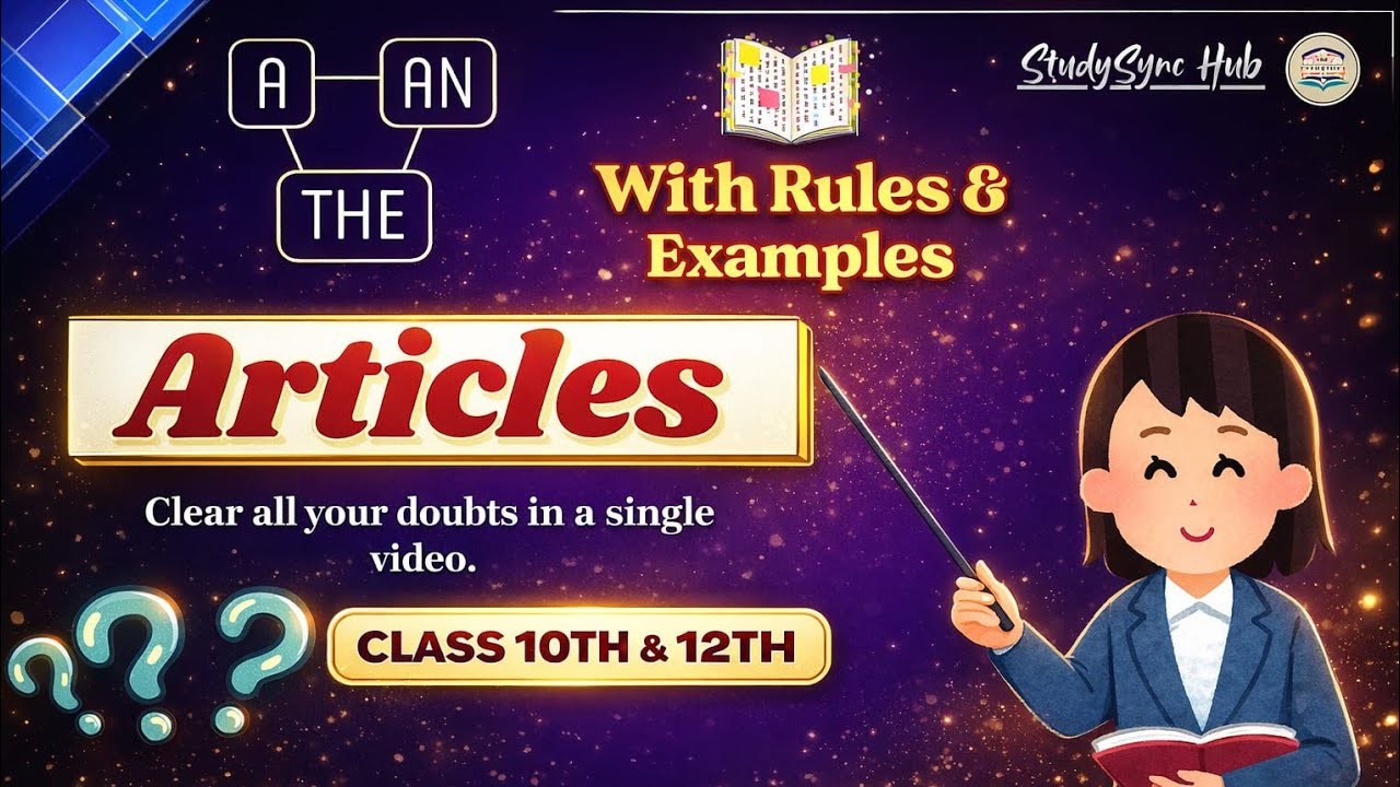 ARTICLES in One Shot ⚡ || BOARD EXAM 