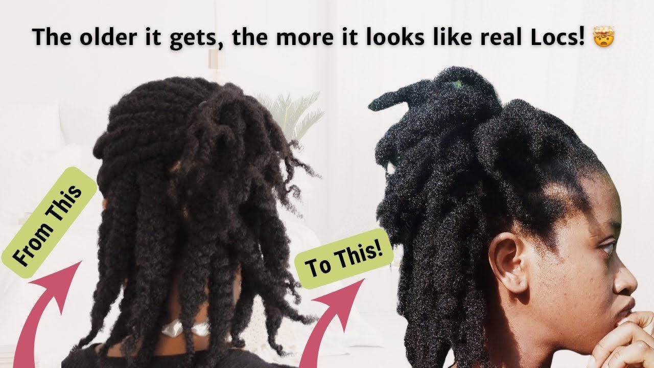 How To Do Temporary Locs On 4c Hair Without Extensions 😮 | Temporary locs on 4c natural hair