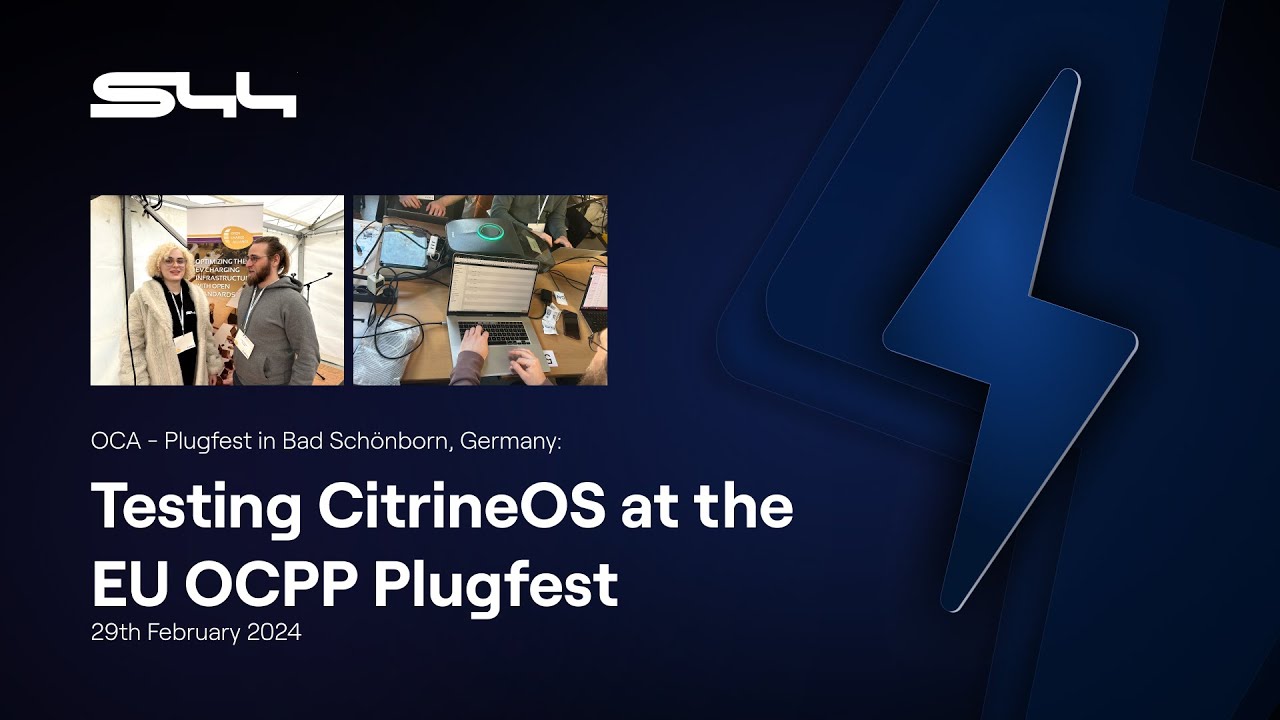 Testing CitrineOS at the EU OCPP Plugfest 2024