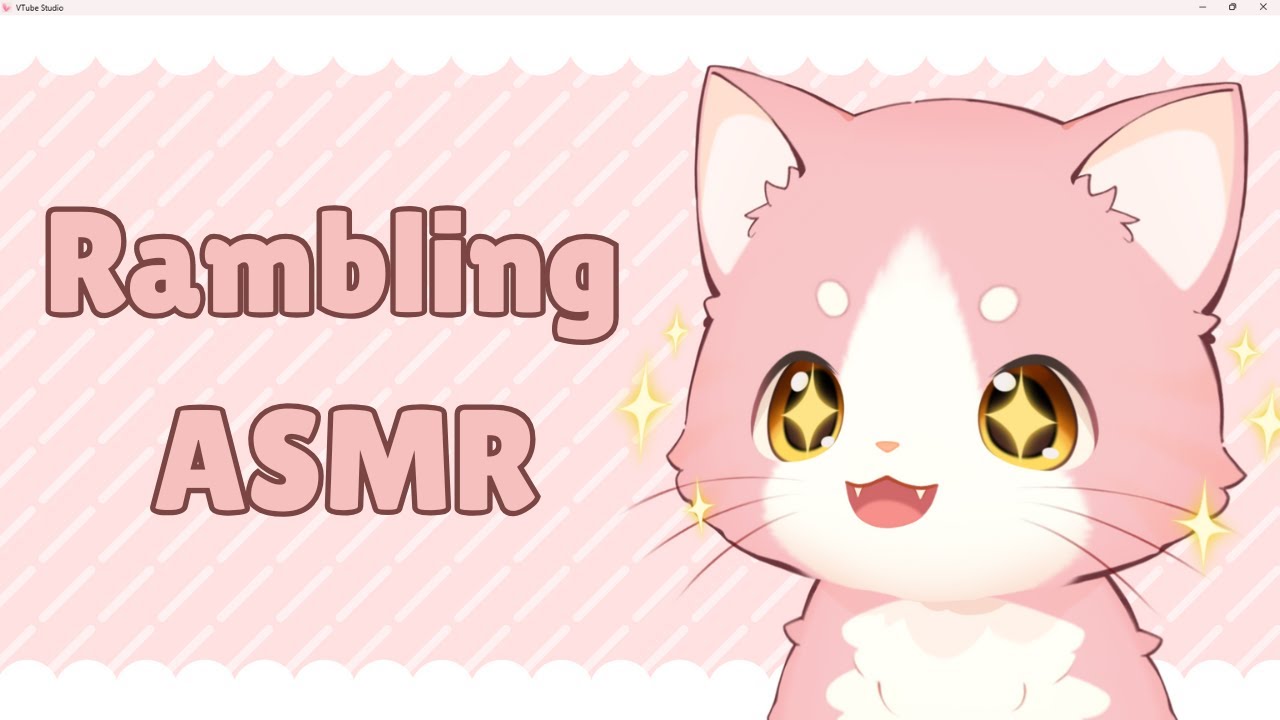 🍡Кот-видеоблогер болтает ASMR🍡