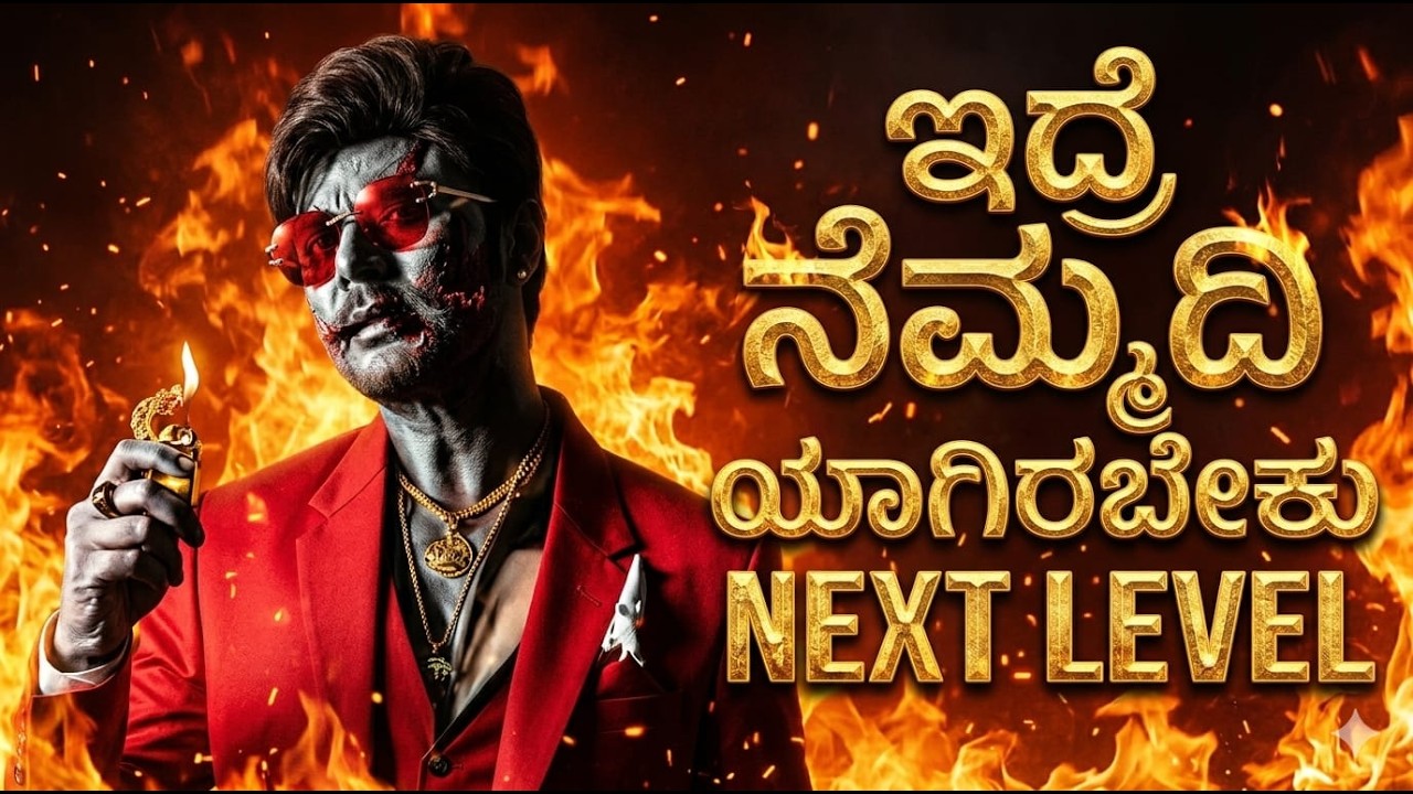 |D Boss Birthday Song||ಇದ್ರೆ ನೆಮ್ಮದಿಯಾಗಿರ್ಬೇಕು||#dboss #darshan #challengingstardarshan