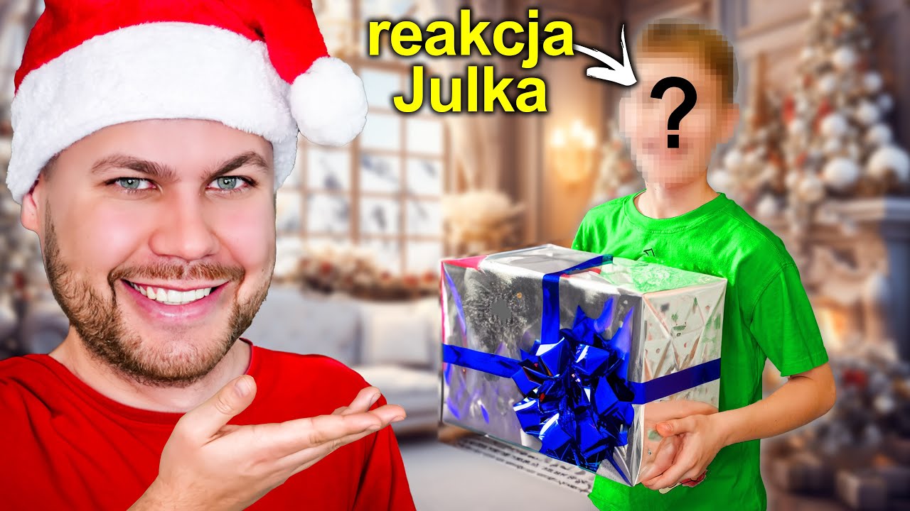MÓJ MŁODSZY BRAT SIĘ POPŁAKAŁ JAK DOSTAŁ TO NA ŚWIĘTA! *drogie prezenty*