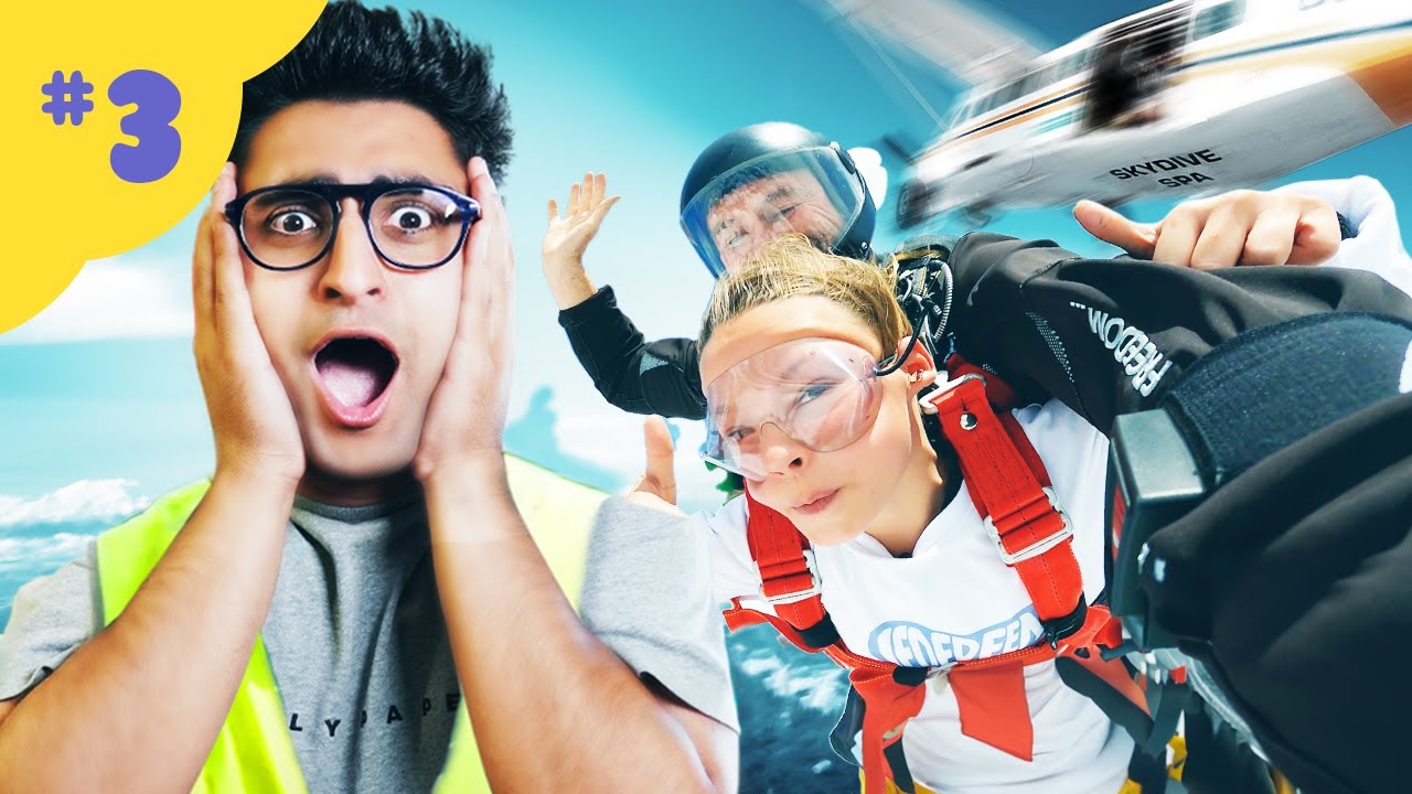 9-jarige Imke springt uit vliegtuig 😱 - Kinderwens 3/6