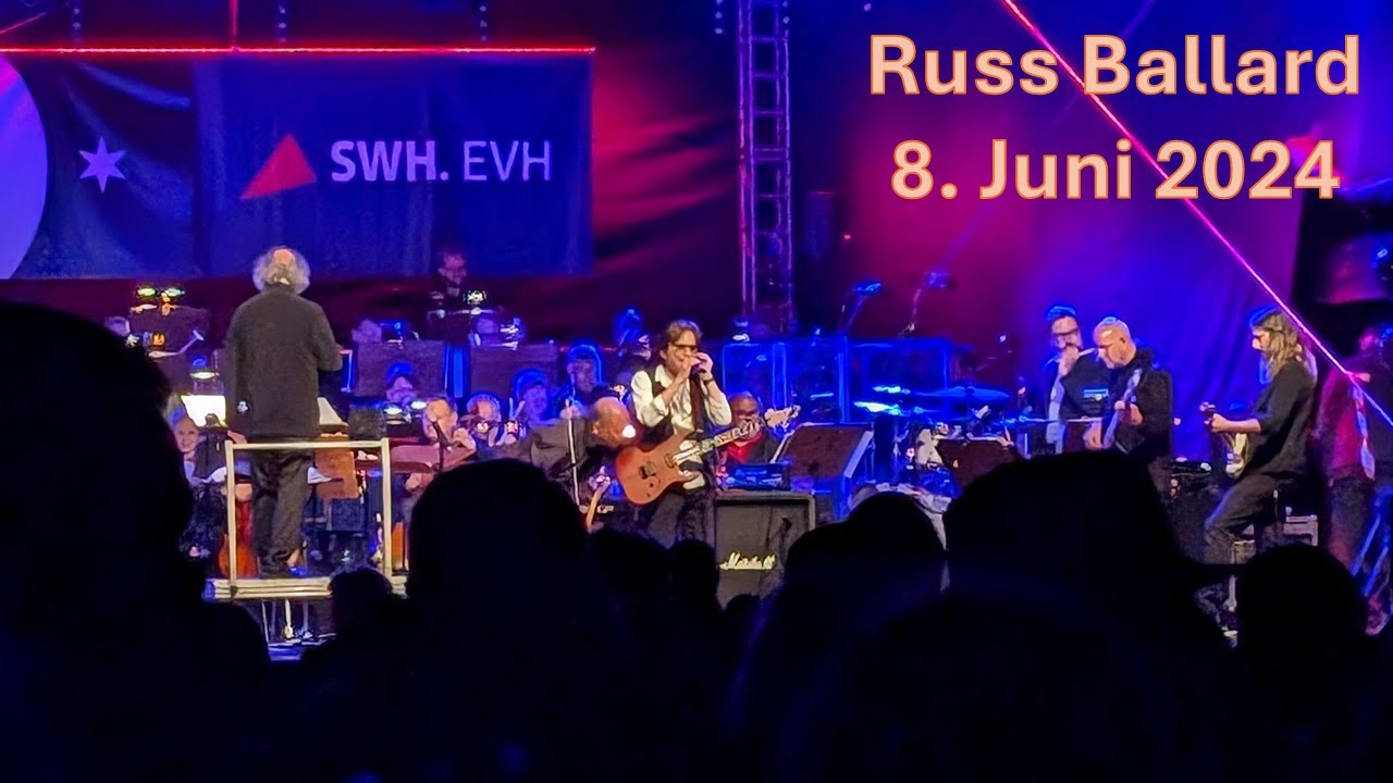 Abschlusskonzert "Bridges to Classic" in Halle feat. Bernd Ruf & Russ Ballard (Ausschnitte)