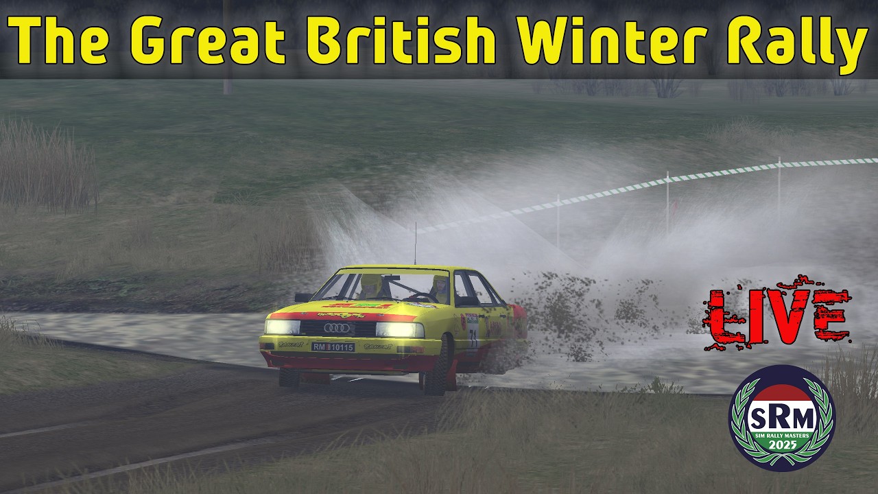 The Great British Winter Rally Leg 2 - Sim Rally Masters 2025 Rd6 - Richard Burns Rally