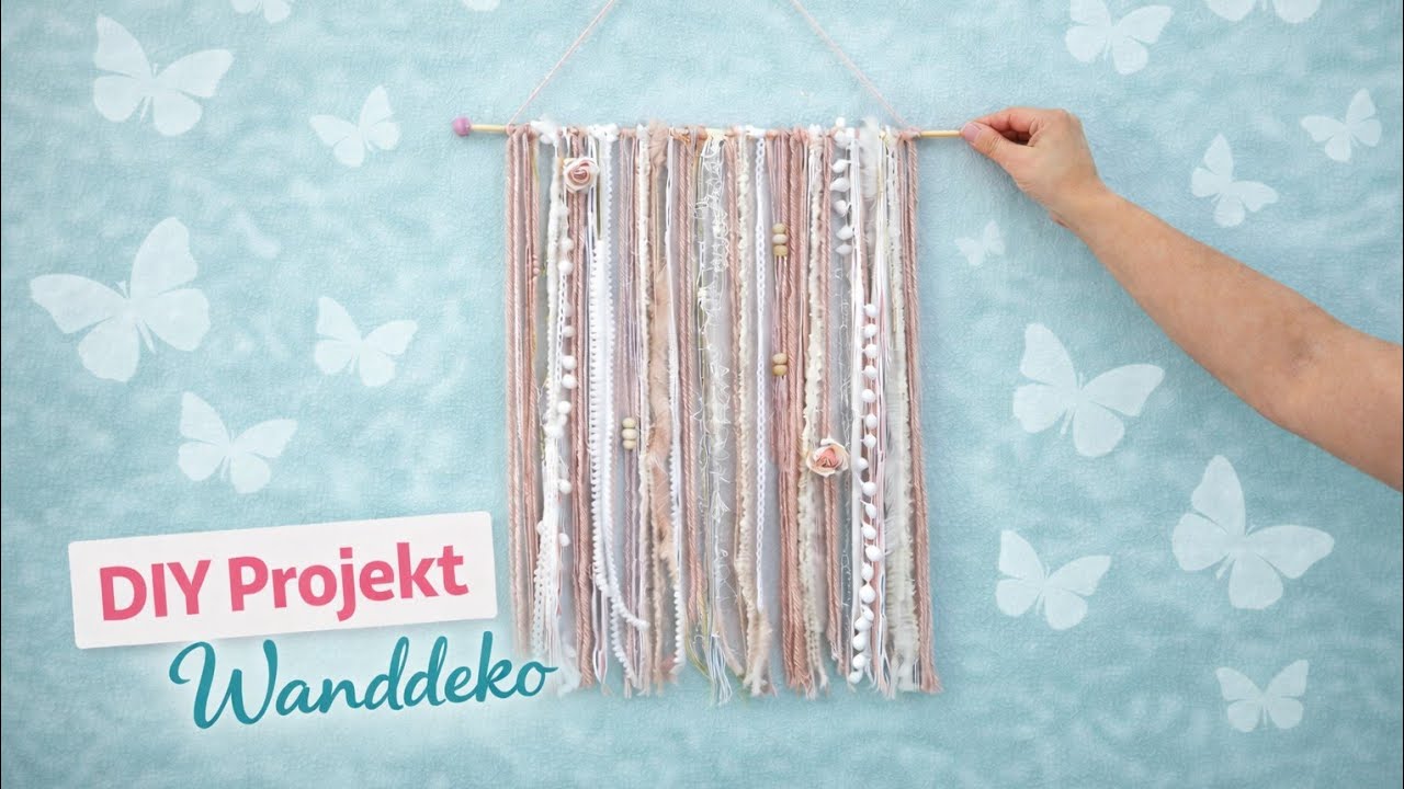 DIY Projekt 👉 Wanddekoration ✨️🌸