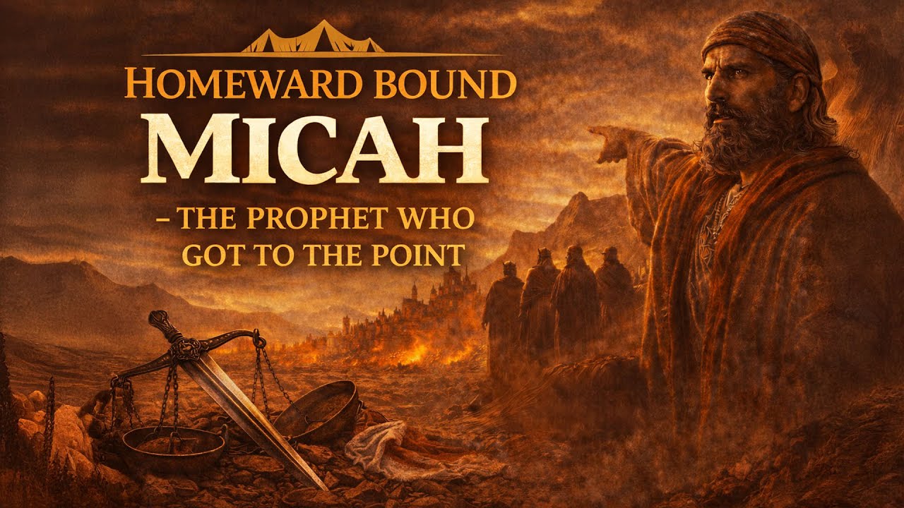 Homeward Bound: Micah - The Prophet Got to the Point | Founded in Truth Fellowship Micah Bible Study