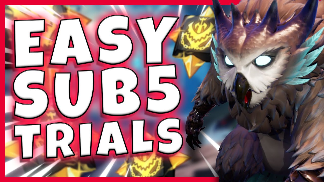 Dauntless Shrike trials - EASIEST sub 5 build and guide