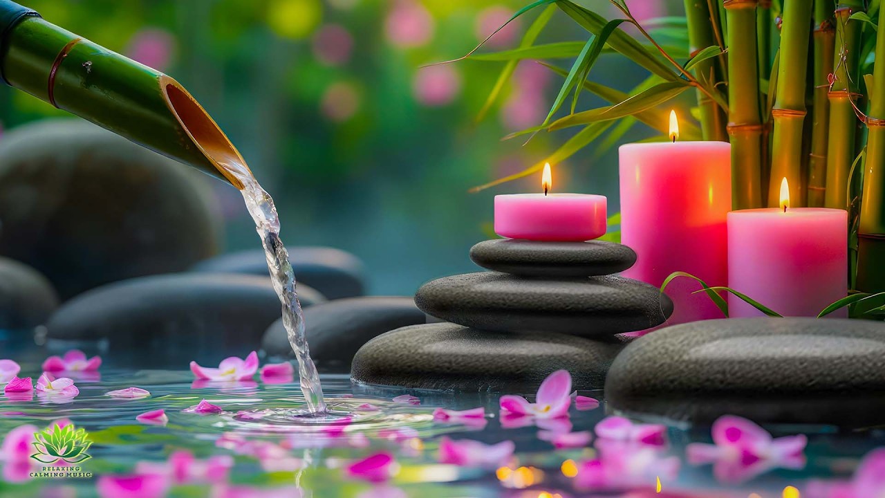 Deep Sleep Music | Healing Piano with Water Sounds for Insomnia & Anxiety Relief and Deep Sleep