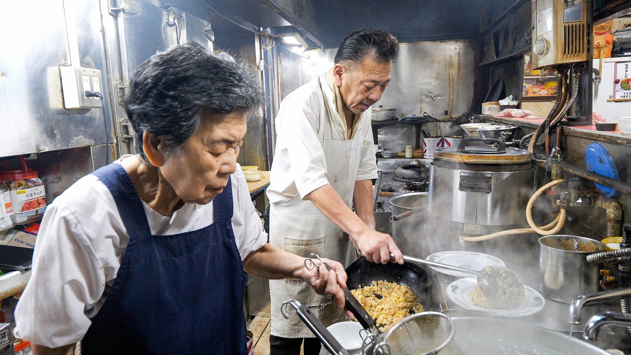 【閉業】ラーメン一杯６００円。親子たった２人で営業する絶品下町中華のドキュメンタリー丨Japanese Street Food