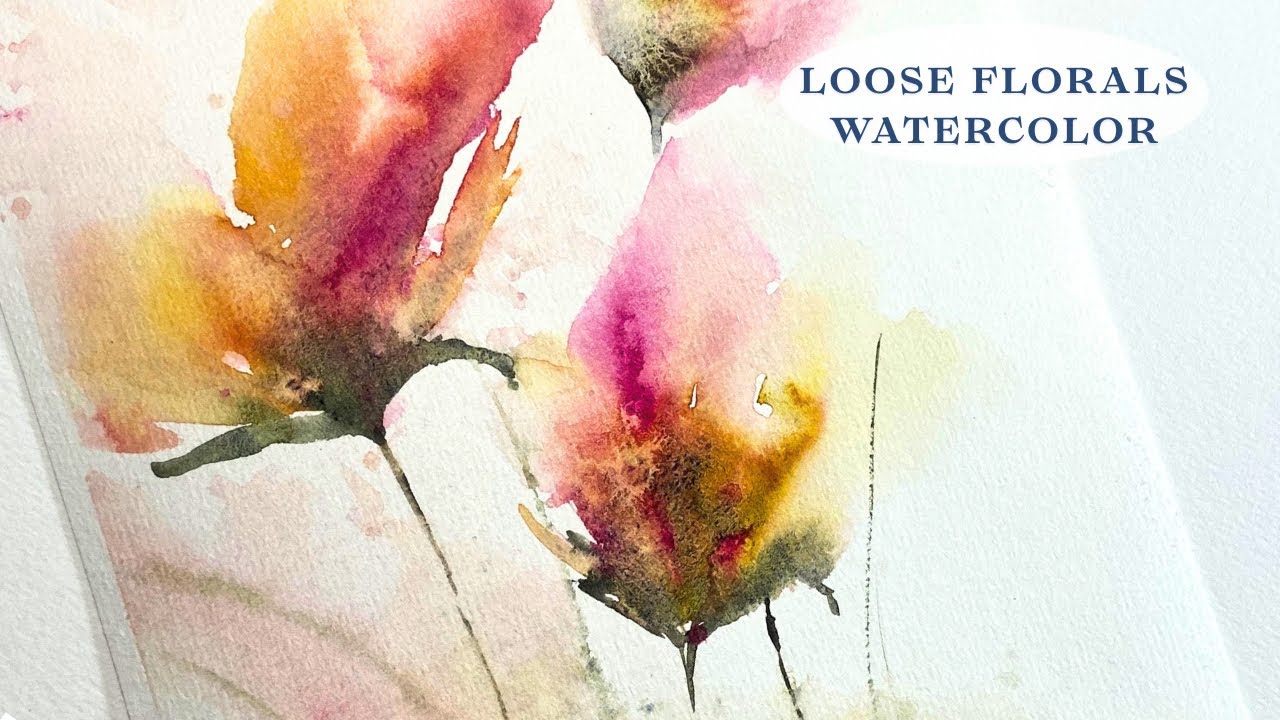 Loose floral Watercolor