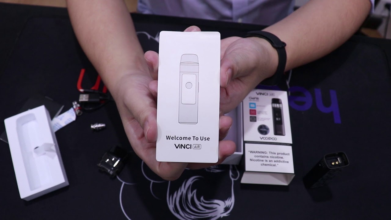 Unboxing Voopoo Vinci Air Pod & VS Vinci X from Healthcabin