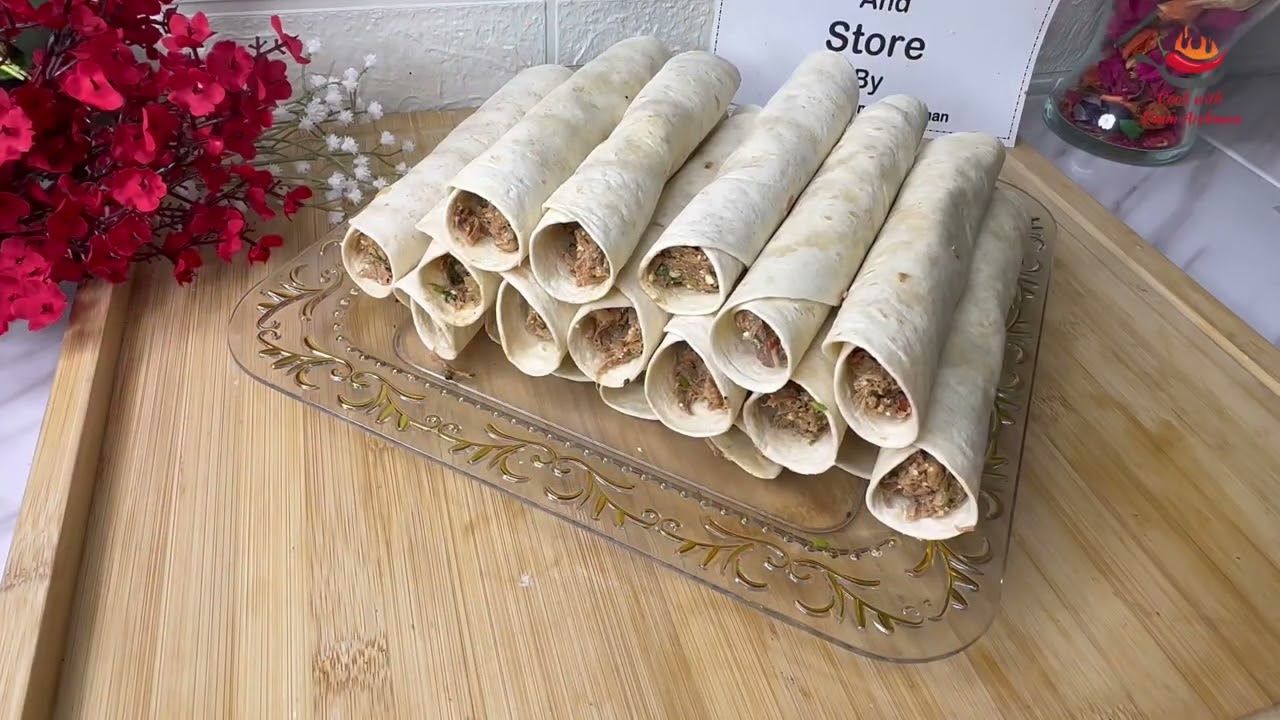 Beef Taquito Recipe | beef Burritos Recipe  | Make and Store Recipe