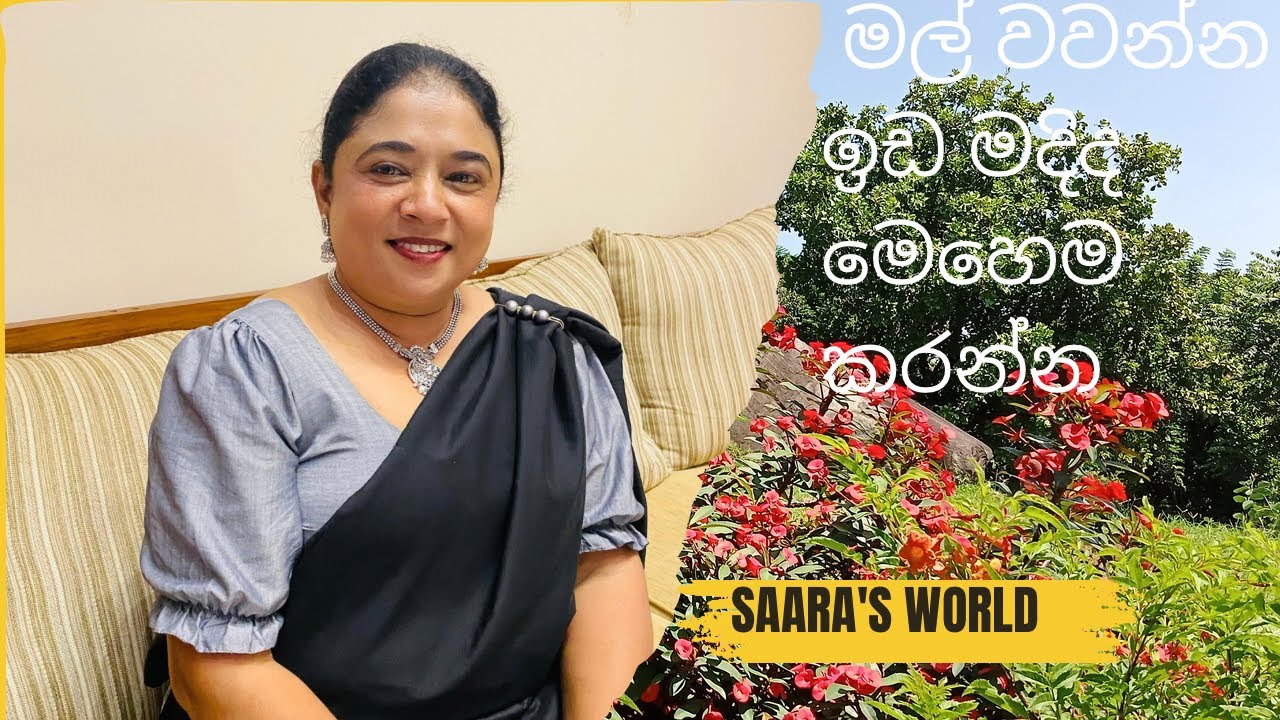 මල් හදන්න ඉඩමදි කියලා දුක් වෙන්න එපා මෙහෙම කරන්න 🌹🪴🌵#happylife#gardenflowers #garden #flowers