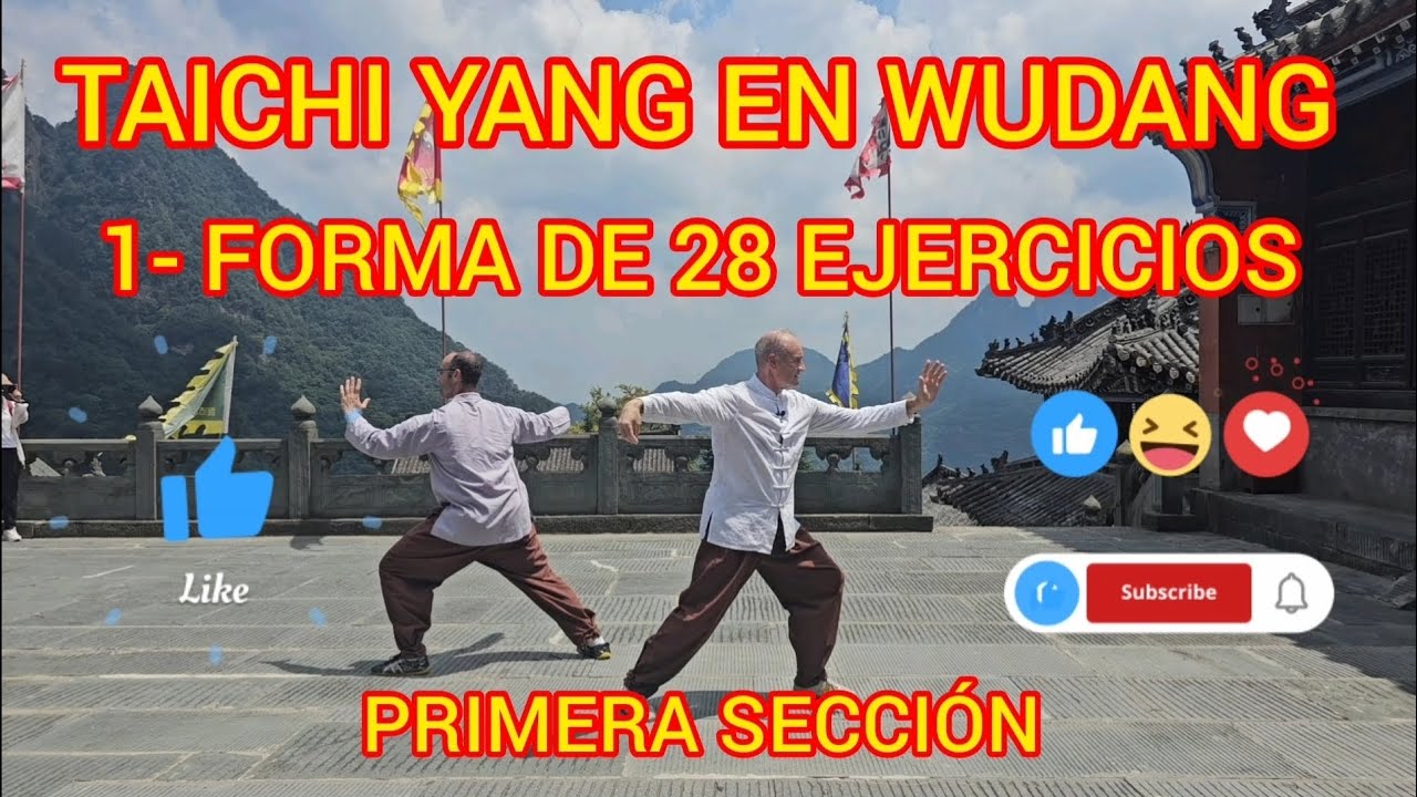 FORMA DE 28 EJERCICOS DESDE WUDANG - PRIMERA SECCIÓN