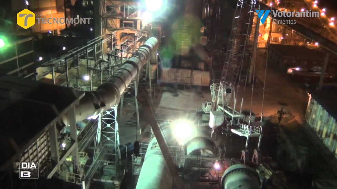 MANUTENÇÃO FORNO ROTATIVO W4    VOTORANTIM CIMENTOS    SALTO DE PIRAPORA   SP   FULL HD