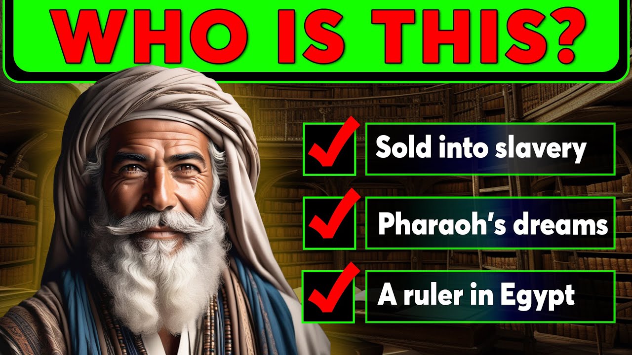 WHO IS THIS? -25 BIBLE QUESTIONS ABOUT FAMOUS CHARACTERS TO TEST YOUR BIBLE KNOWLEDGE