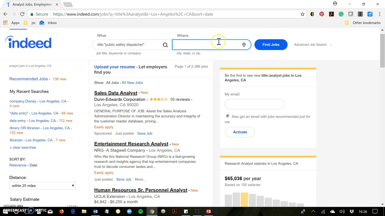 Video Tutorial: Indeed.com