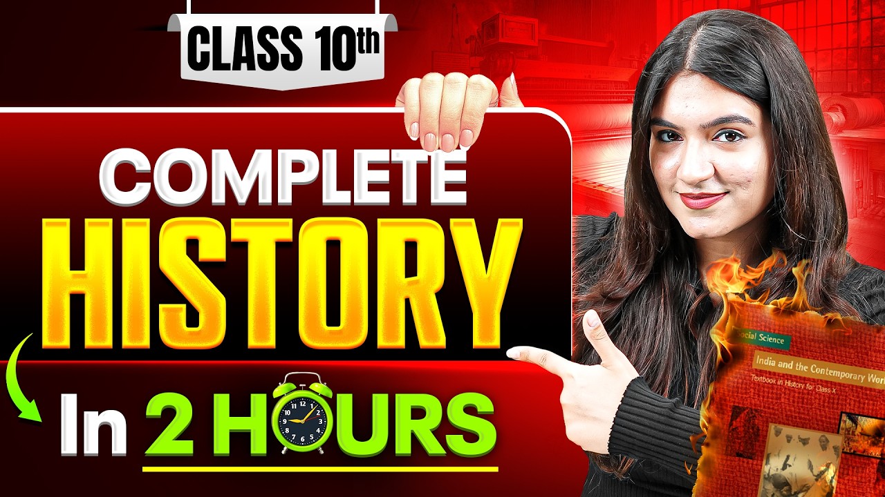 Class 10 History One Shot 🔥 | Full Syllabus Revision in 2 Hours | Board Exam 2026