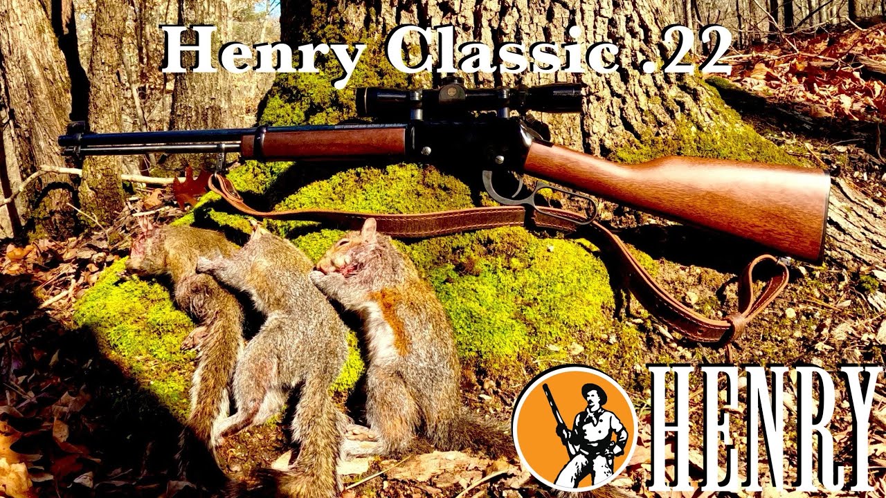 Squirrel Hunting with a Henry lever action 22lr