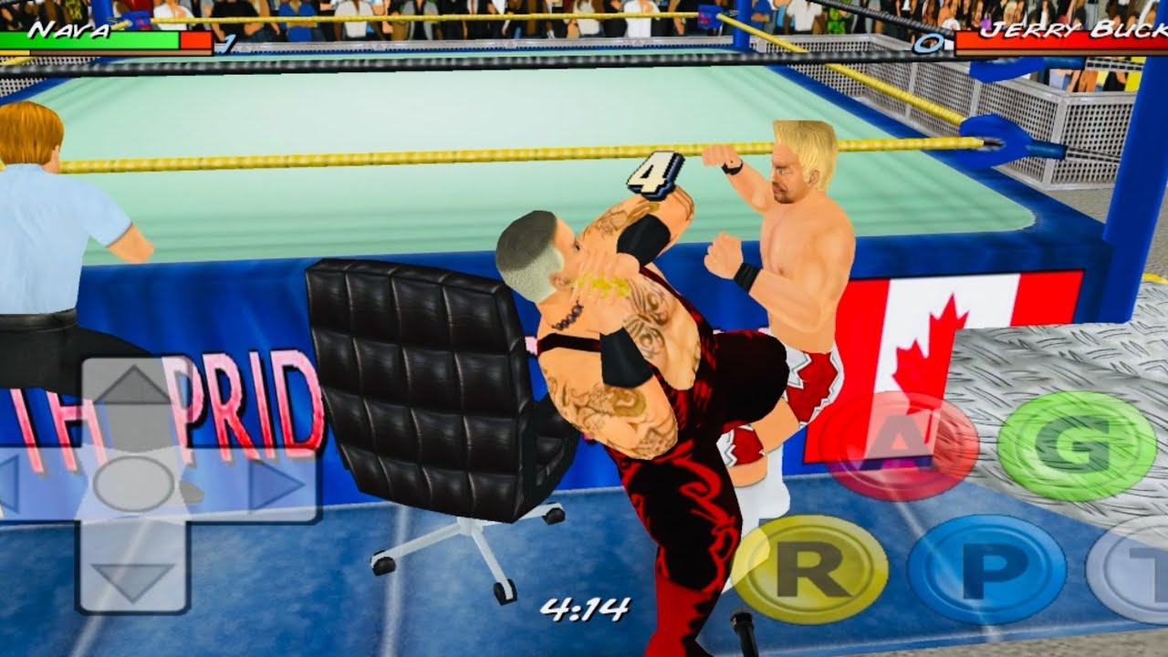 NAVA HIT JERRY BUCKLER SO HARD | WWE | WRESTLING REVOLUTION | GAMEPLAY #50