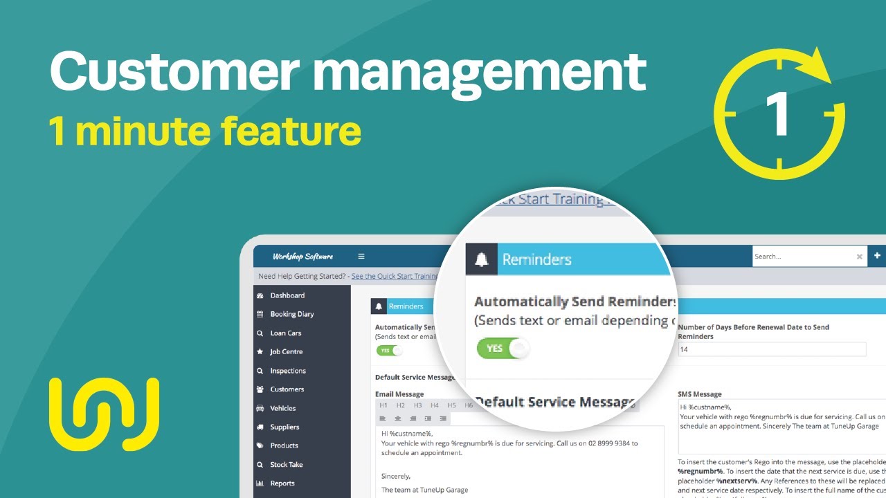 Customer Management - 1 minute Feature Series