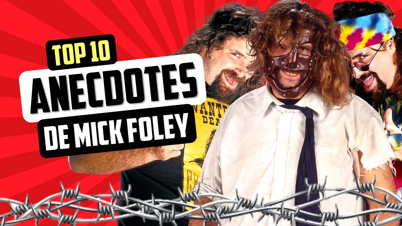 TOP 10 Anecdotes de Mick Foley (Mankind/Dude Love/Cactus Jack)
