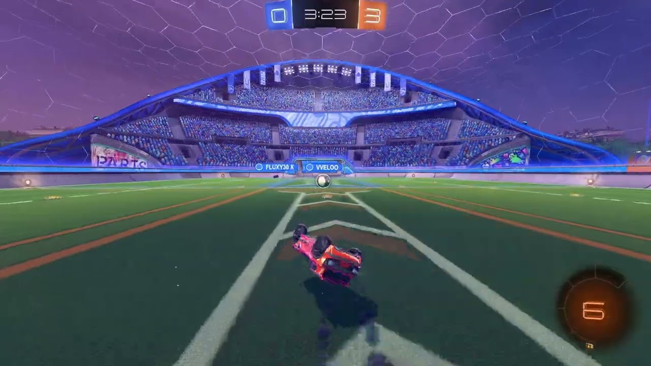 2v2 RocketLeague 1542mmr Dismantling GC1 players