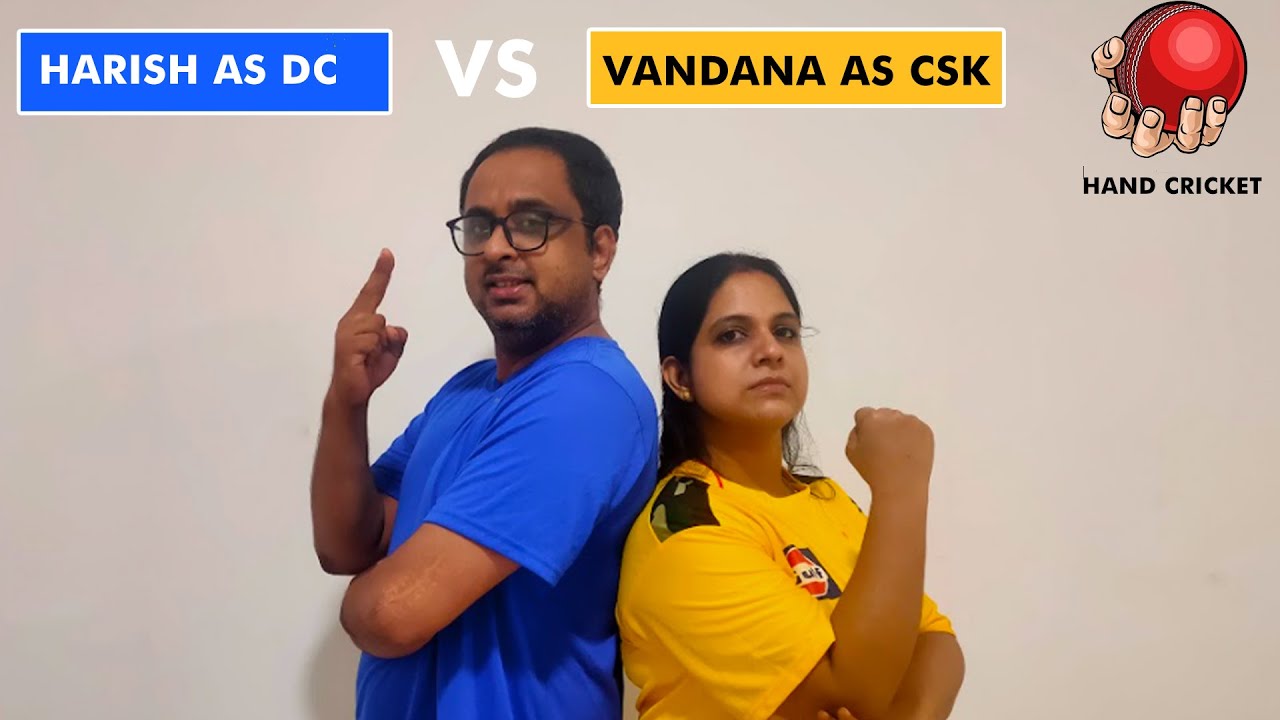 Hand Cricket Match - Chennai Super Kings vs Delhi Capitals - Qualifier  - 1