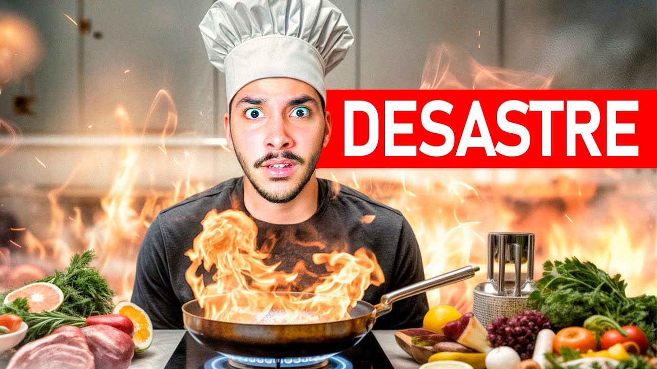 Cociné por Primera vez y casi quemo la casa...
