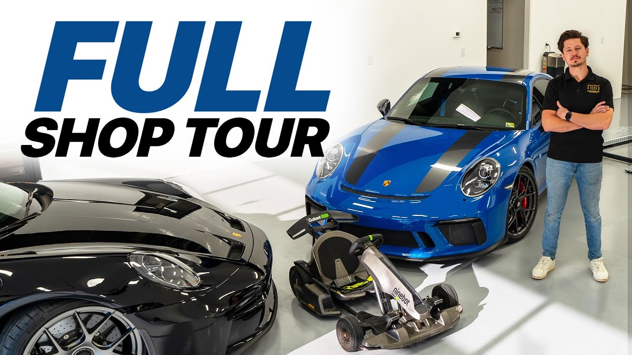 We Built the Ultimate Detailing Garage | Shop Tour