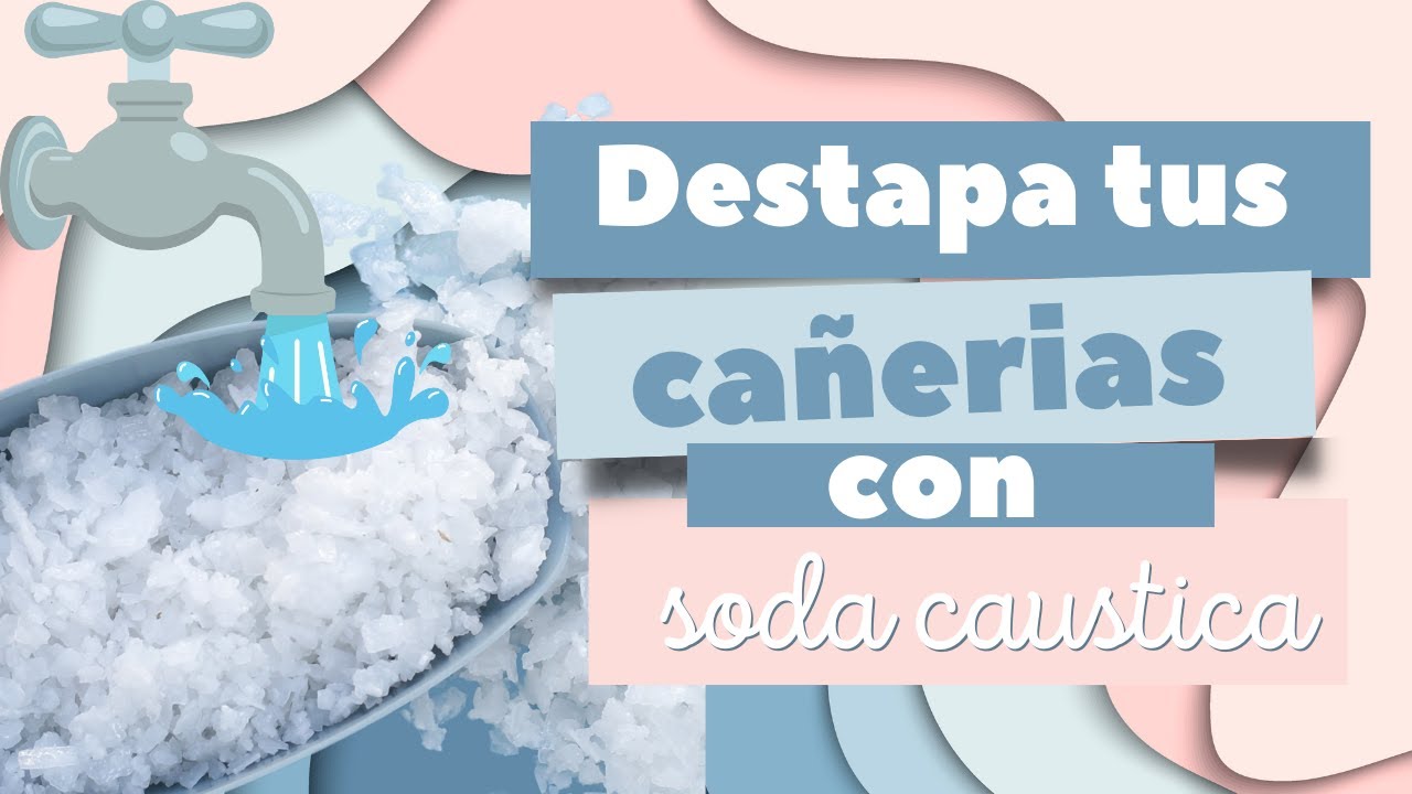 &iquest;Lavaplatos o inodoro tapado? Descubre el truco m&aacute;s efectivo con soda c&aacute;ustica.