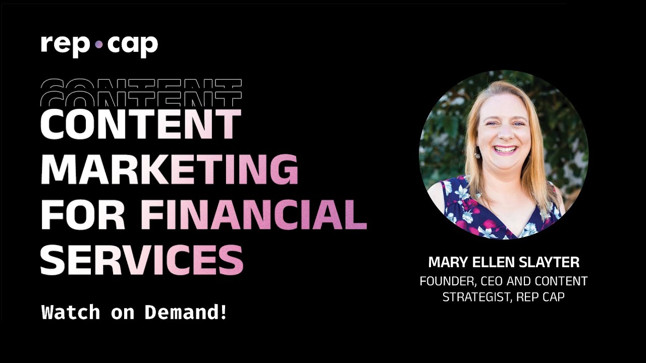 Content Marketing for Financial Services