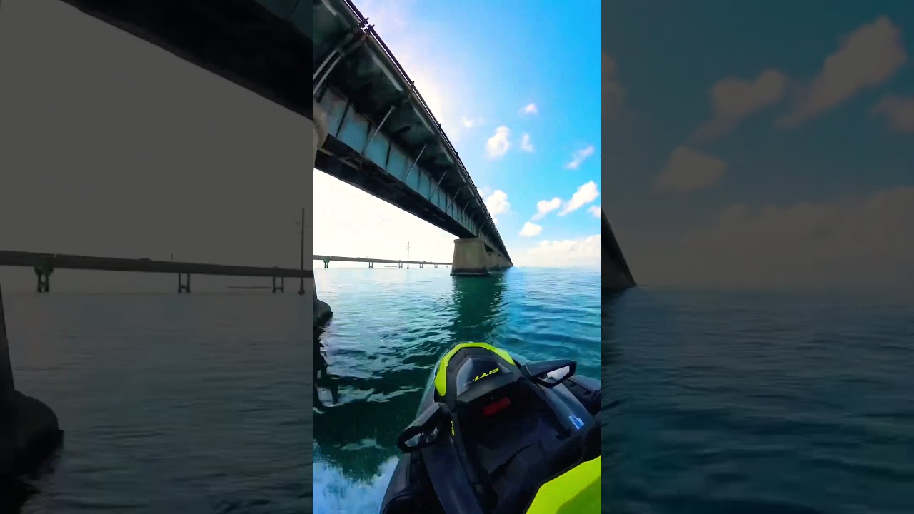 Almost hit bridge 