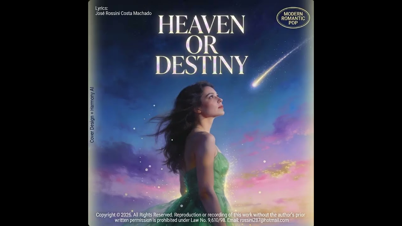 Heaven or Destiny | Modern Romantic Pop | José Rossini Costa Machado