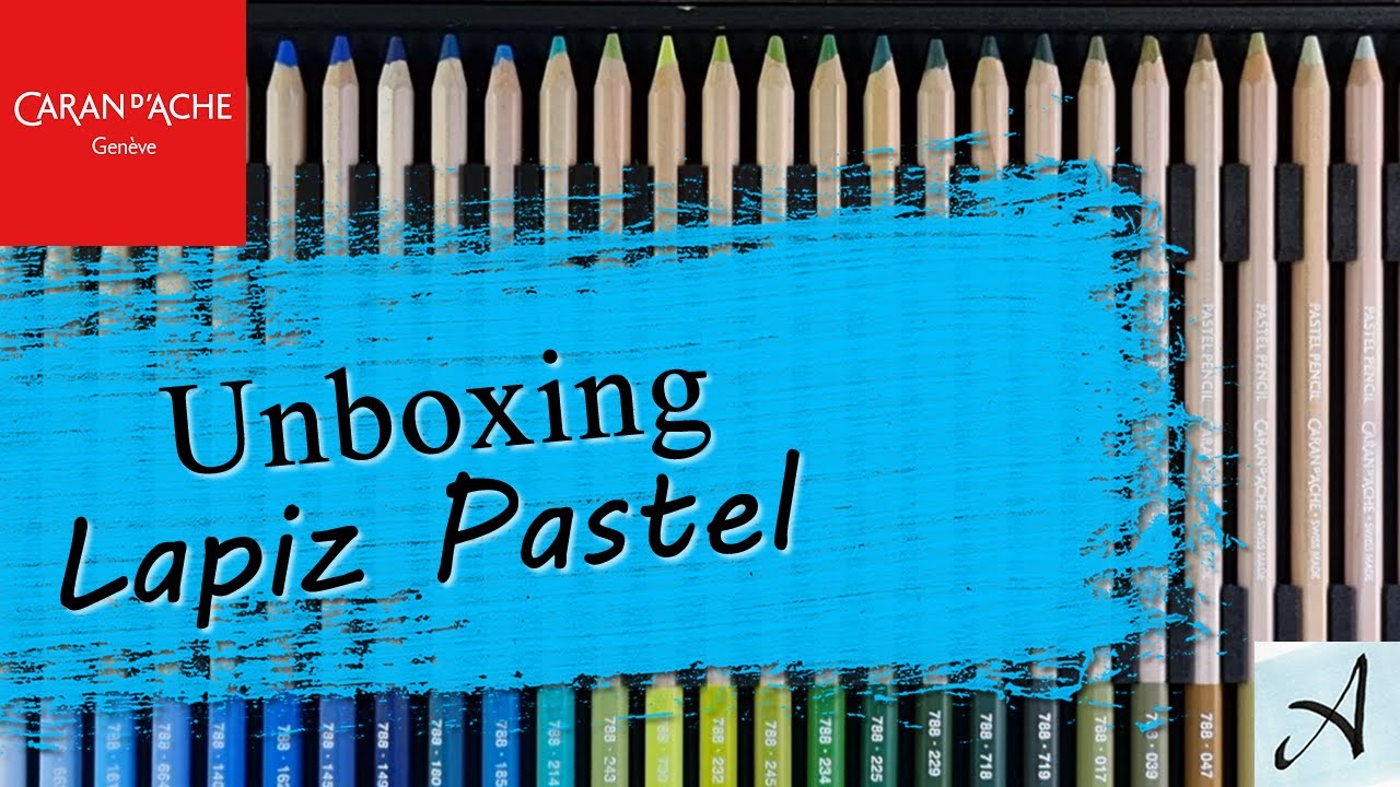 Caran d'Ache Pastel Pencil - Unboxing lapiz pastel