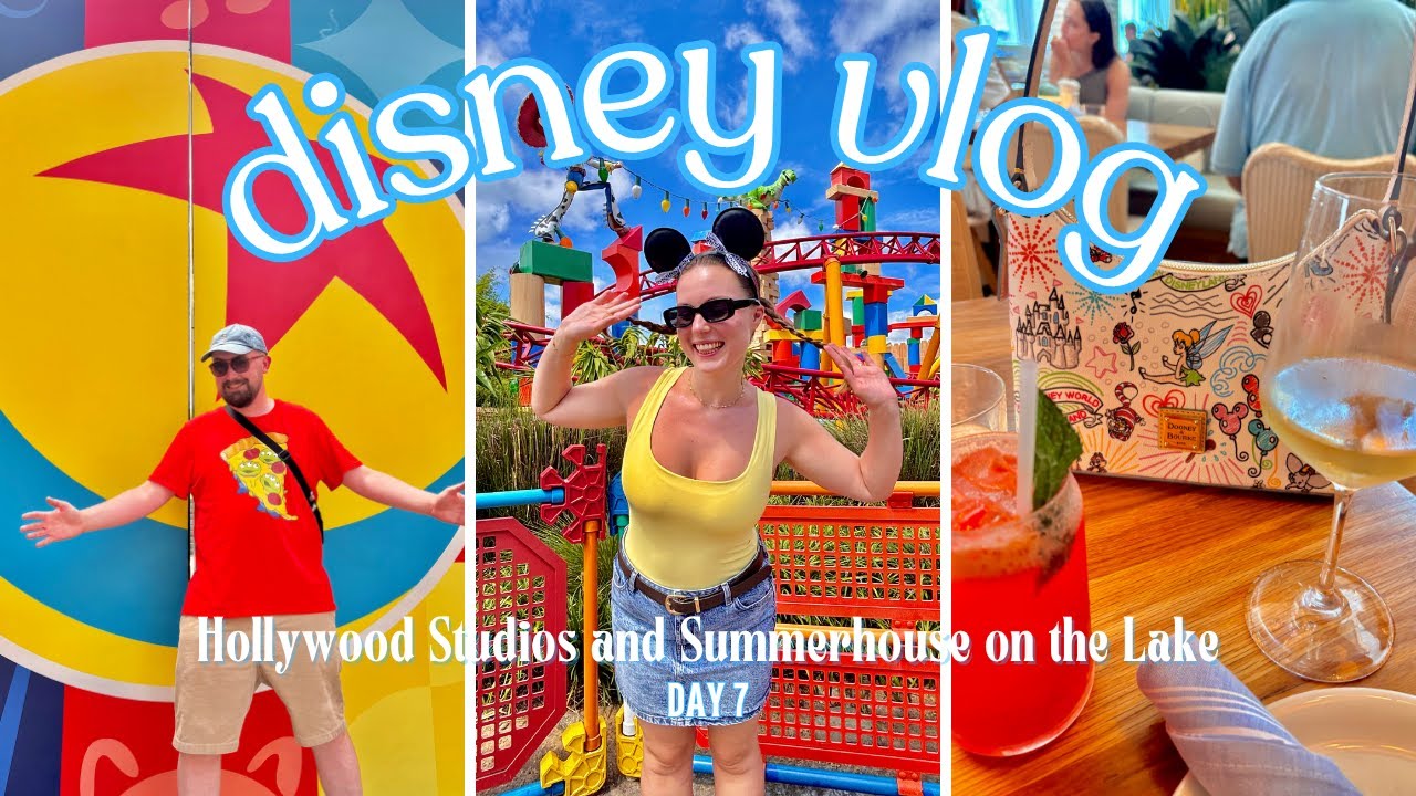 DISNEY WORLD VLOG✨ hollywood studios & summerhouse on the lake | new shows & disney springs 🩷✨
