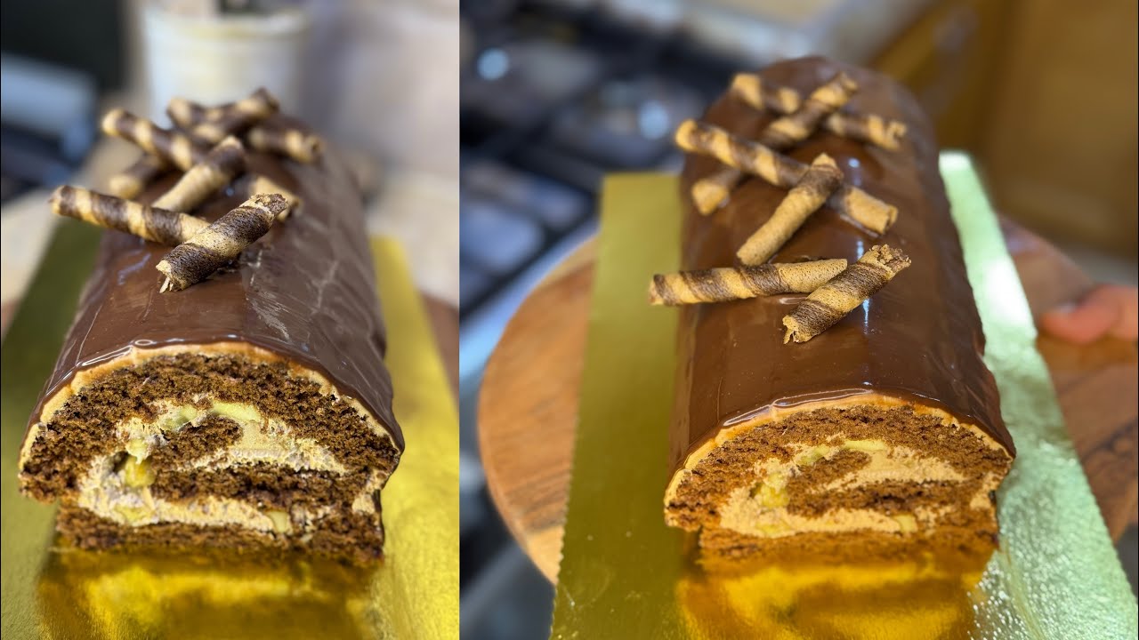 من كثرة البنة تحسوا روحكم راكم تاكلو فل باتيسري ✅ رولي الشكولا في اقل من نصف ساعة تحضروه  