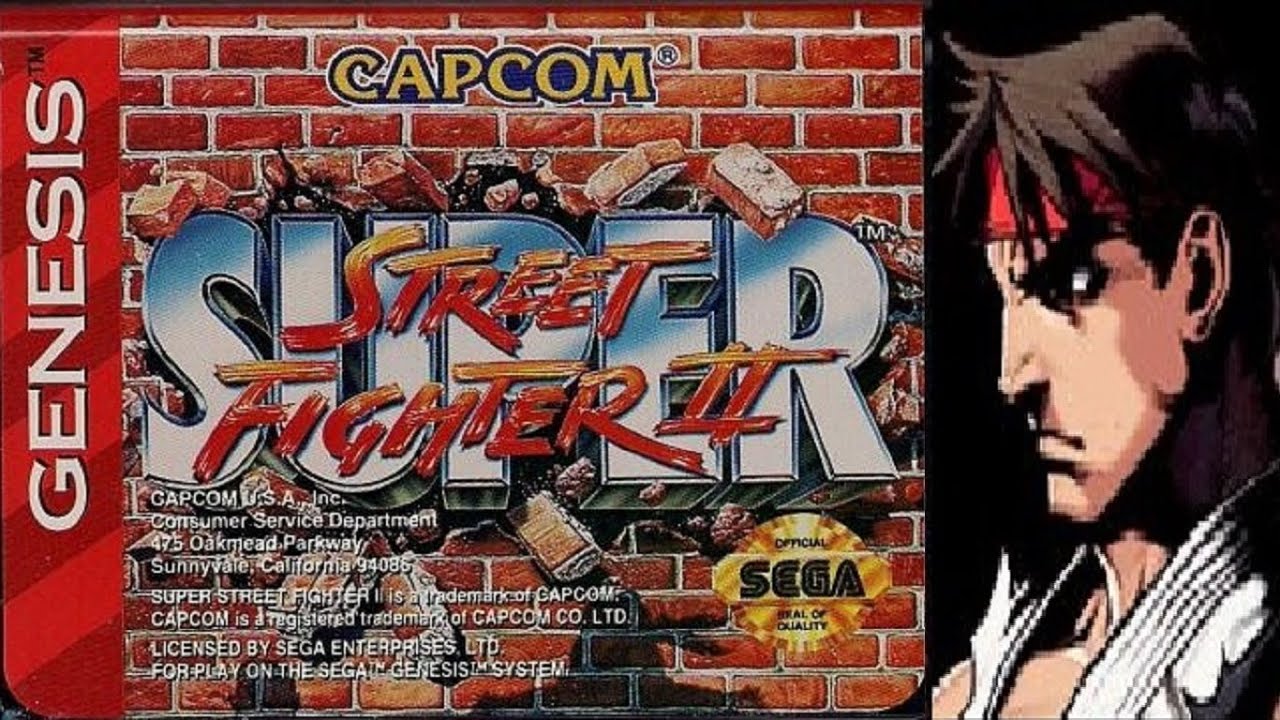 Super Street Fighter II - The New Challengers - Ryu (Genesis)