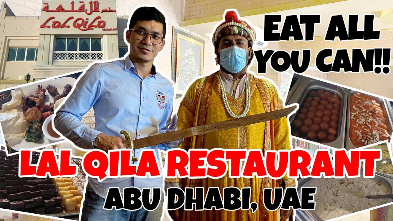 Lal Qila Restaurant Abu Dhabi || Best Lunch Buffet || Authentic Pakistani, Indian food