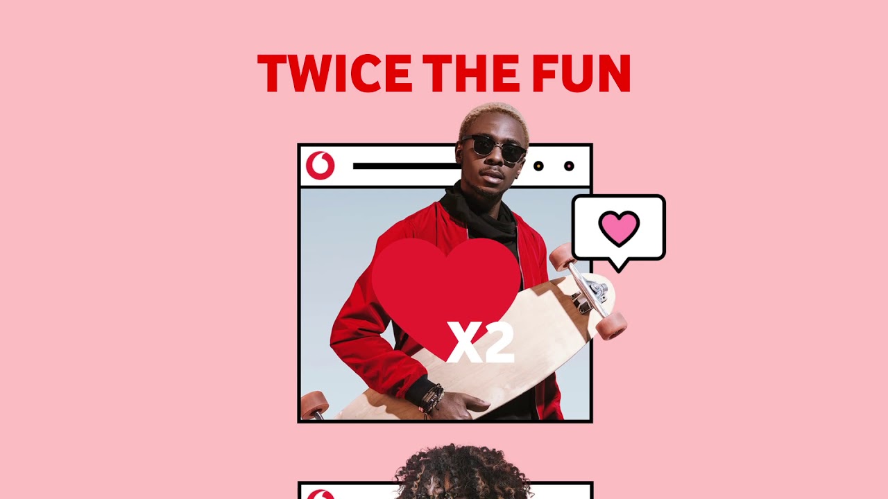 Vodacom | Double your Data on #VodacomNXTLVL Just4You