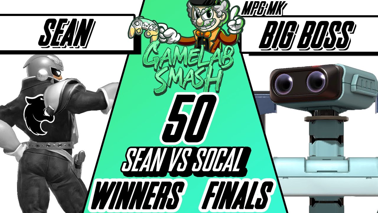 GameLab-Smash #50 Sean (Captain Falcon) vs BigBoss (Rob)
