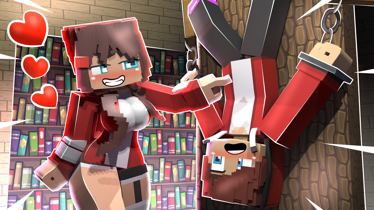 EVIL JJ's Sister LOVE CURSE - Maizen Minecraft Animation